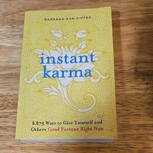 Instant Karma Book by Barbara Ann Kipfer2